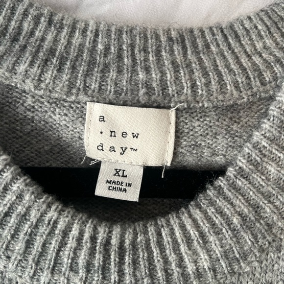 a new day Grey Sweater - Picture 2 of 3